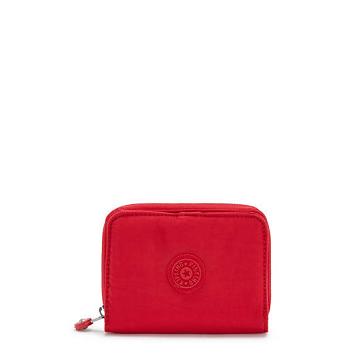 Kipling Money Love Klassieke Small Wallet Portefeuille Rood | BE 2203TC